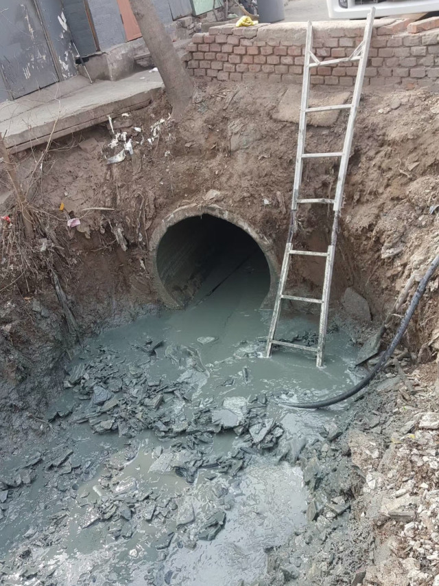 松山湖管委会管道清洗