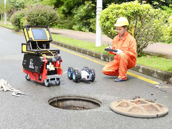 松山湖管委会管道机器人检测