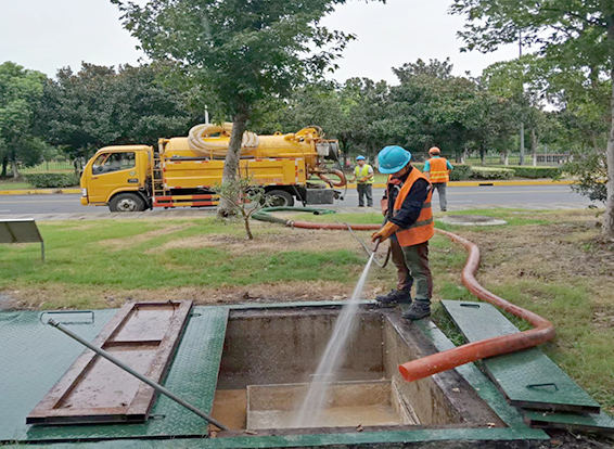 松山湖管委会化油池清理